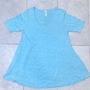 Lularoe blue perfect T shirt